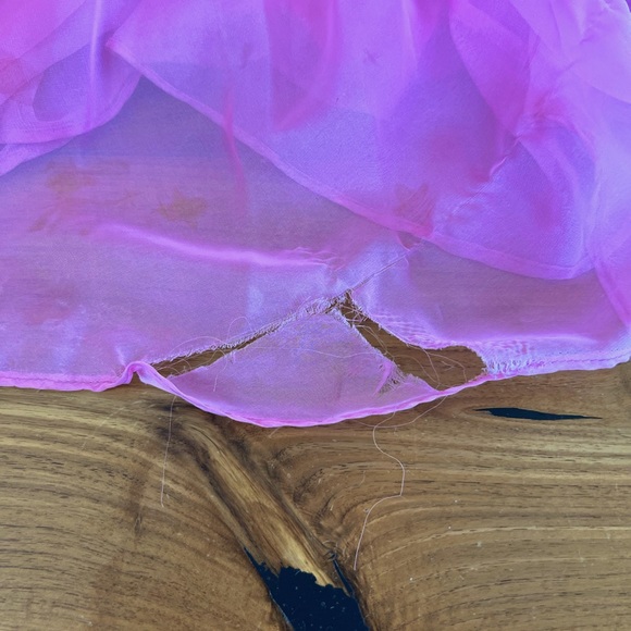 2 PIECE DESIGNER PROM DRESS GORGEOUS BEADED TOP & LONG SKIRT W/TRAIN SZ-4 💗🎀💎 - Picture 7 of 9